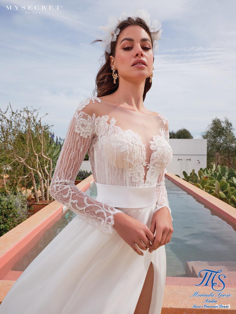 Abito da sposa: le nuance di bianco e le altre tonalità  Merinda Spose  Atelier Vetralla - Abiti da Sposa Viterbo Collezioni 2024/2025 Cerimonia  Damigella Accessori Vestiti