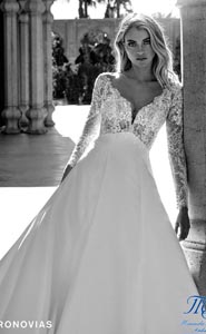 Abiti da Sposa pronovias  Merinda Spose Atelier Vetralla - Abiti da Sposa  Viterbo Collezioni 2024/2025 Cerimonia Damigella Accessori Vestiti